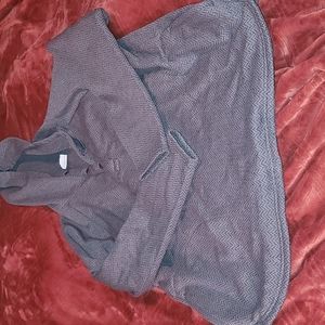 Columbia Hoodie 3x gray lined pattern
